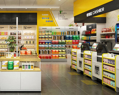 便利店货架