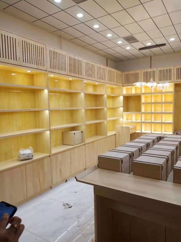 顶力木制展柜编号012