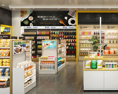 便利店货架